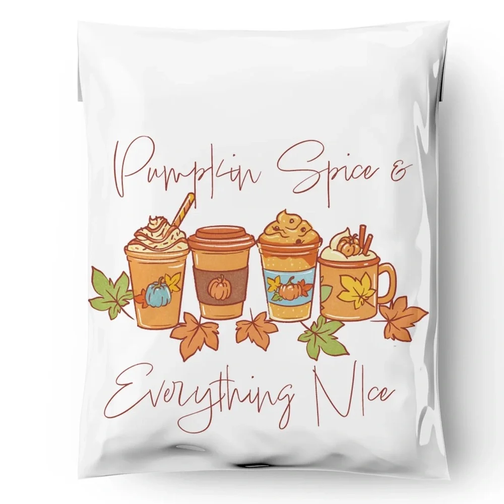 Thanks a Latte Premium Poly Mailers 10x13 Pack of 50 PRICE IS FIRM - Picture 5 of 7